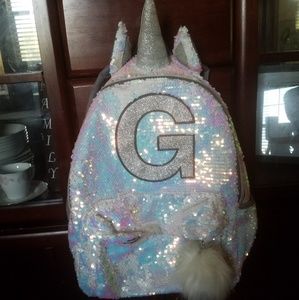 Justice G unicorn backpack